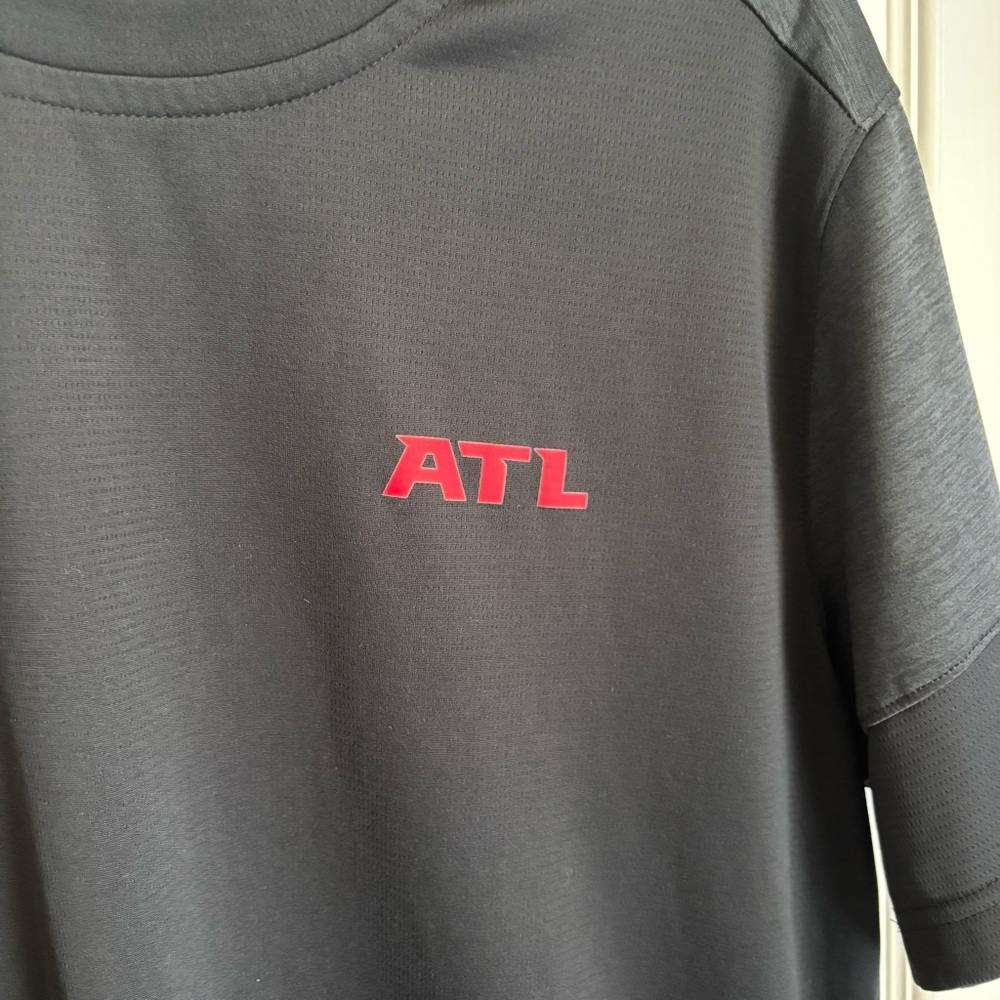 NFL Dri-Fit Black/gray/Red Mens Nike Short Sleeve Tee On field Apparel‎ Size L - Picture 9 of 12